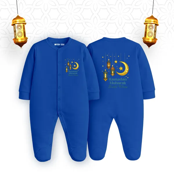 Blue_Cotton_Ramadan_Mubarak_Romper_For_Baby
