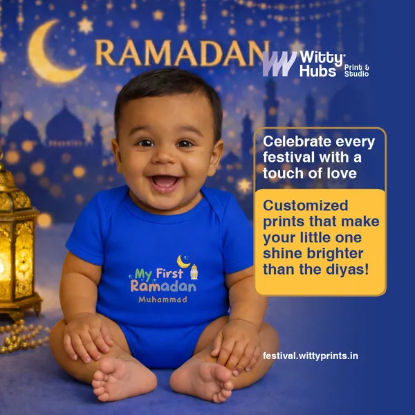Blue_Cotton_My_First_Ramadan_Personalized_Baby_Bodysuit