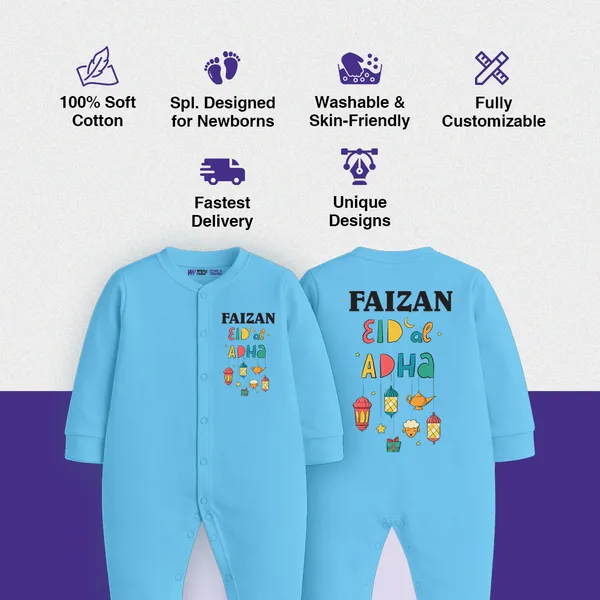 Sky_Blue_Personalized_Eid_Ul_Adha_Full_Sleeve_Romper_For_Baby