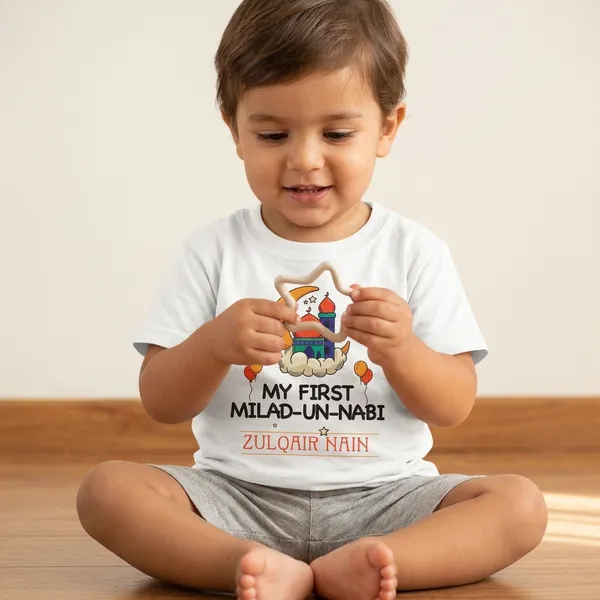 White_Cotton_Personalised_Printed_T-Shirt_For_Baby