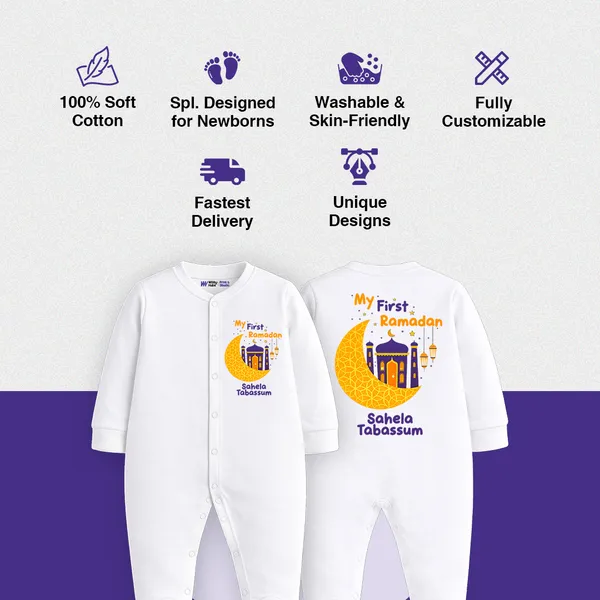 My_First_Ramadan_Personalised_White_Sleepsuit_For_Baby
