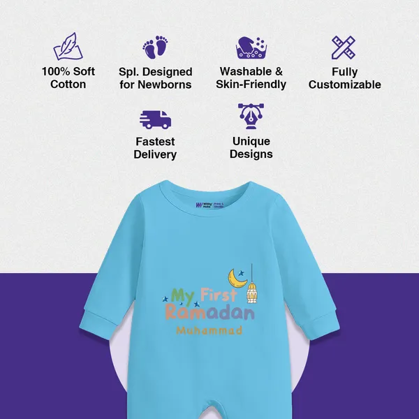 Blue_Cotton_My_First_Ramadan_Romper_For_Baby_Boys