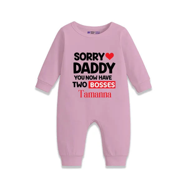 Pink_Cotton_Romper_With_Personalized_Text_For_Baby_Girls
