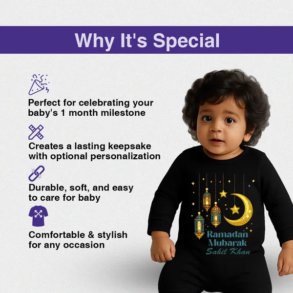Black_Cotton_Ramadan_Mubarak_Personalized_Full_Sleeve_Romper_For_Baby
