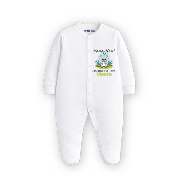 White_Cotton_Nana_Nani_Ankho_Ka_Tara_Meera_Romper_For_Baby