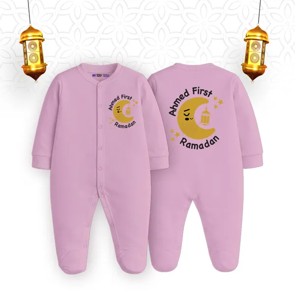 Pink_Cotton_My_First_Ramadan_Printed_Romper_For_Baby
