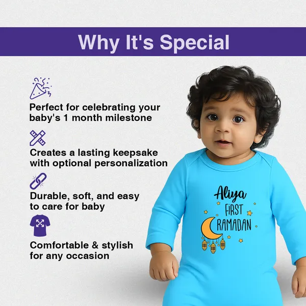 Sky_Blue_First_Ramadan_Customized_Romper_For_Baby