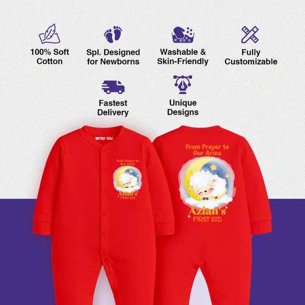 Red_Customizable_Ramadan_Eid_Baby_Romper_Sleepsuit
