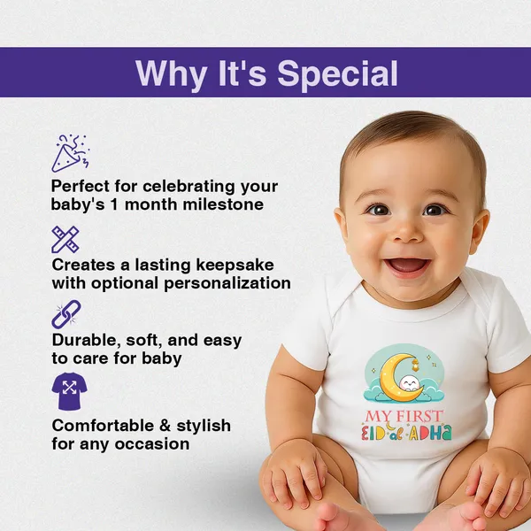 My_First_Eid_Al_Adha_White_Cotton_Baby_Onesie