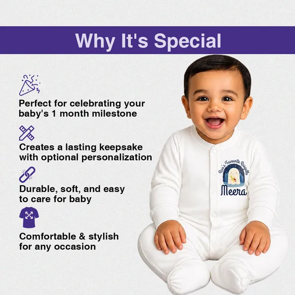 White_Cotton_Full_Sleeve_Romper_For_Newborns_With_Custom_Print