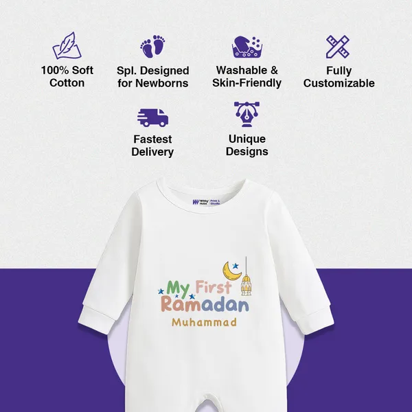 White_Cotton_My_First_Ramadan_Printed_Romper_For_Baby
