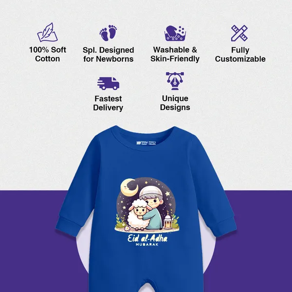 Blue_Cotton_Eid_Al_Adha_Mubarak_Romper_For_Baby