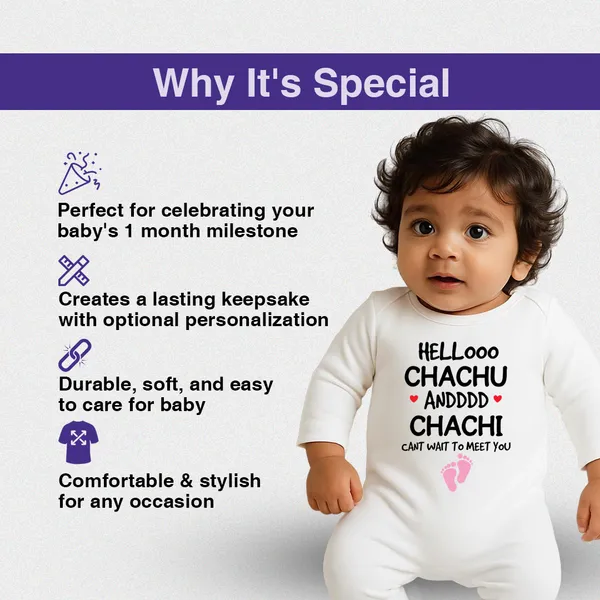White_Cotton_Chachu_Chachi_Announcement_Romper_For_Newborn