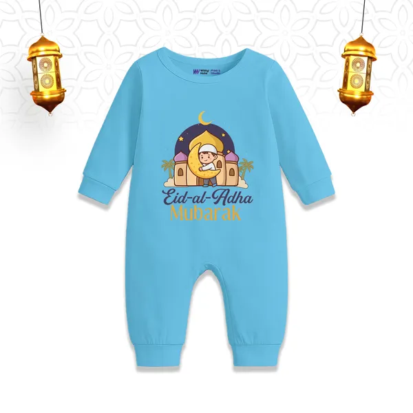 Blue_Eid_Al_Adha_Mubarak_Printed_Full_Sleeve_Romper_For_Baby