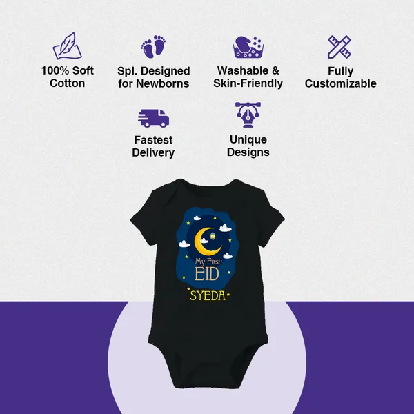 Black_Cotton_My_First_Eid_Bodysuit_For_Baby