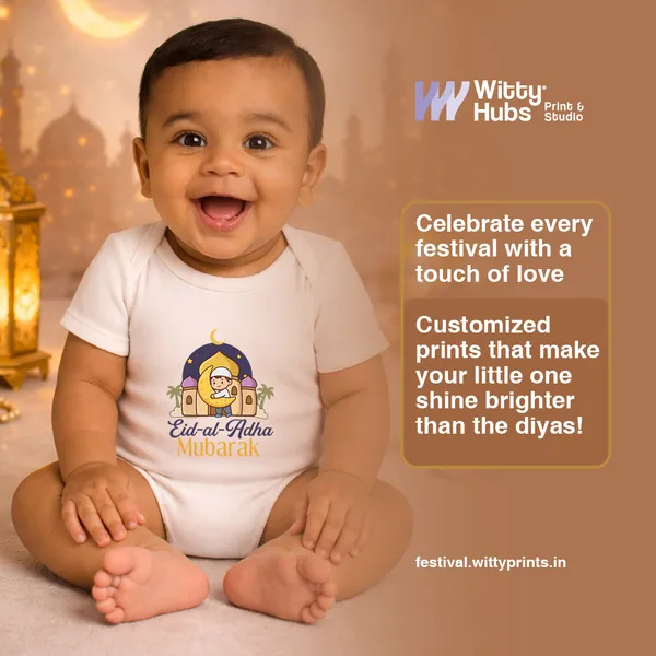 White_Cotton_Eid-Al-Adha_Mubarak_Print_Baby_Onesie