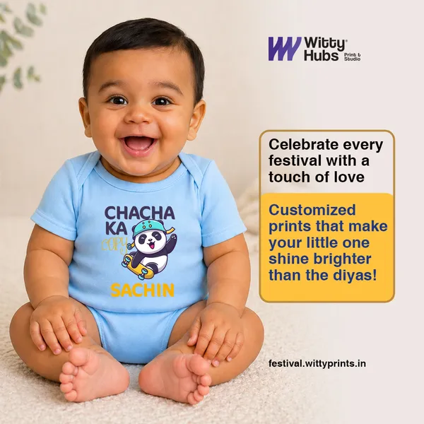 Chacha_Ka_Dil_Sachin_Blue_Cotton_Baby_Bodysuit