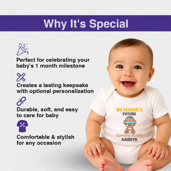 Cream_Cotton_Gaming_Buddy_Printed_Baby_Romper_For_Newborns