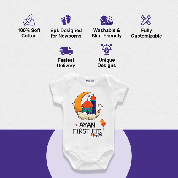 Personalized_First_Eid_Baby_Romper_With_Colorful_Mosque_Print