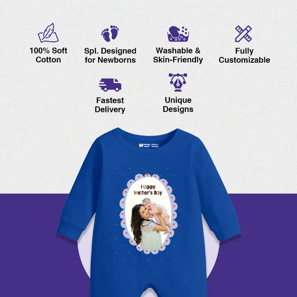 Blue_Cotton_Happy_Mother'S_Day_Printed_Romper_For_Baby