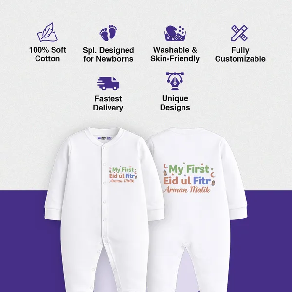 White_Cotton_My_First_Eid_Ul_Fitr_Full_Sleeve_Romper_For_Baby
