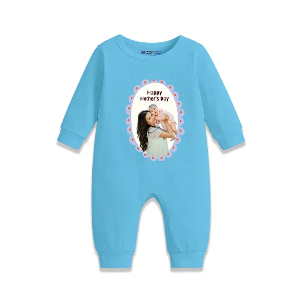 Blue_Cotton_Happy_Mother'S_Day_Romper_For_Baby