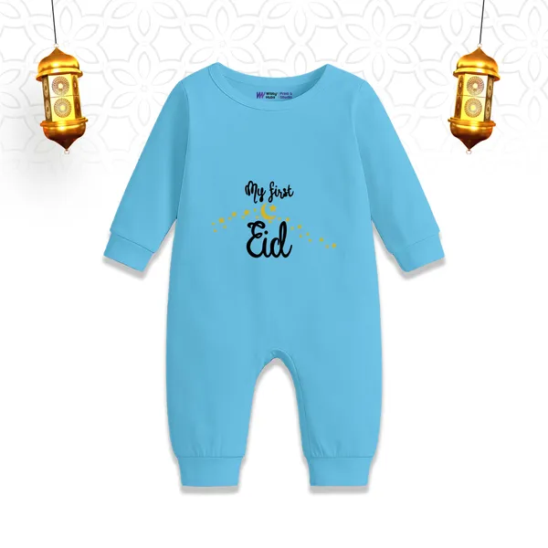 Blue_My_First_Eid_Printed_Cotton_Romper_For_Baby