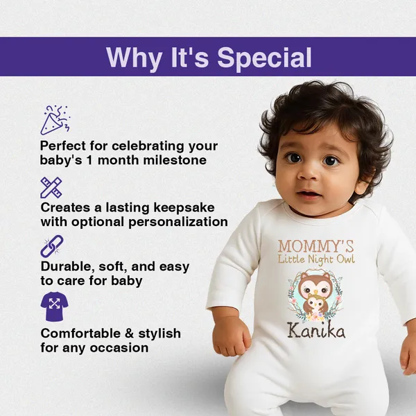 White_Cotton_Personalised_Long_Sleeve_Romper_For_Baby