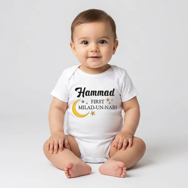 White_Cotton_First_Milad_Un_Nabi_Moon_Star_Bodysuit_For_Baby