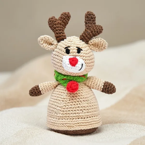 Brown_&_Beige_Crochet_Soft_Toy_For_Kids