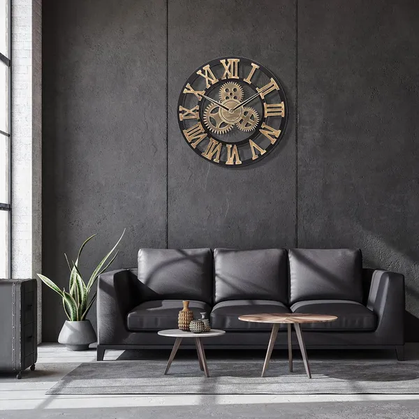 Gear_Style_and_Roman_Number_Wall_Clock