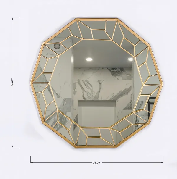 Geometric_Shape_Gold_Wall_Mirror