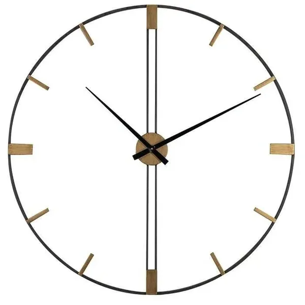 Gold_And_Black_Metal_Iron_Premium_Wall_Clock_For_Home_Decor