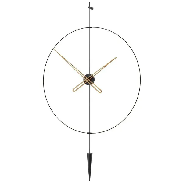 Black_Metal_Iron_Premium_Wall_Clock_For_Home_Decor