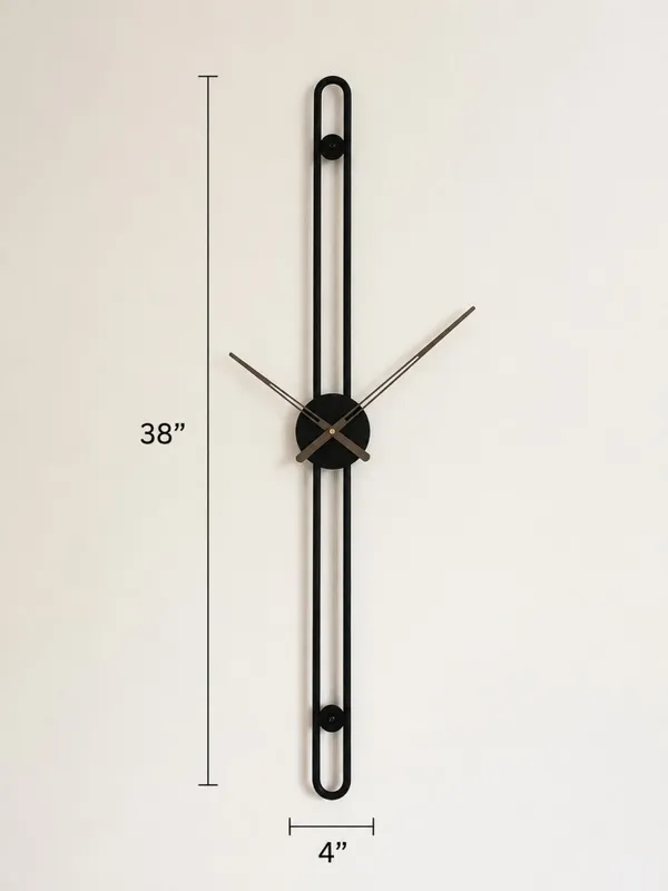 Black_Metal_Iron_Premium_Wall_Clock_For_Home_Decor