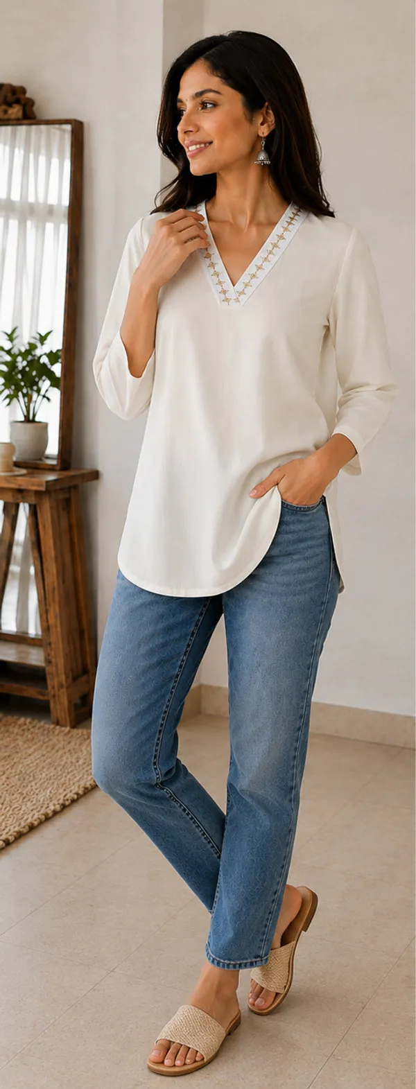 Trendy_Top_For_Jeans_Denims_Embroidered_Lace_Design_Top_For_Girls_&_Women