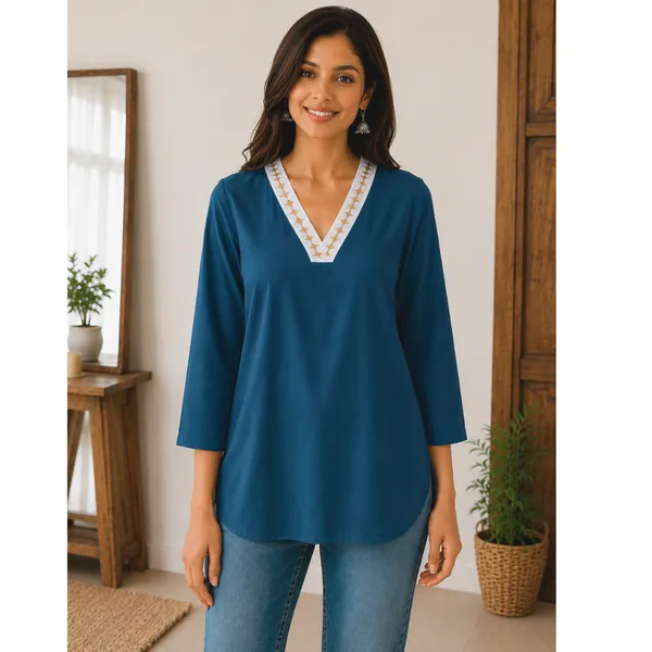 Trendy_Top_For_Jeans_Denims_Embroidered_Lace_Design_Top_For_Girls_&_Women