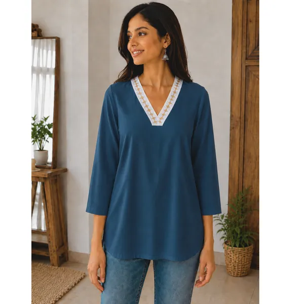 Trendy_Top_For_Jeans_Denims_Embroidered_Lace_Design_Top_For_Girls_&_Women
