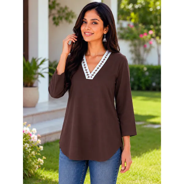 Trendy_Top_For_Jeans_Denims_Embroidered_Lace_Design_Top_For_Girls_&_Women