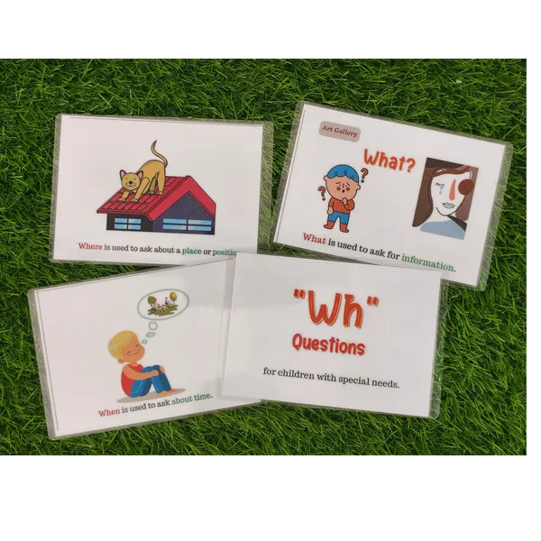 Wh_Questions_Speech_Therapy_Flashcards_Set_Of_56