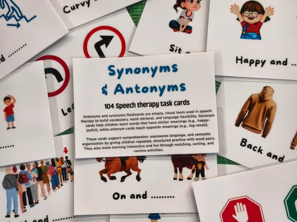 Synonyms_And_Antonyms_Illustrated_Task_Cards_Set_Of_104