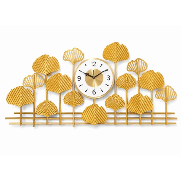 Golden_Iron_Metal_Premium_Home_Decor_For_Wall_Clock