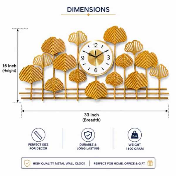 Golden_Iron_Metal_Premium_Home_Decor_For_Wall_Clock