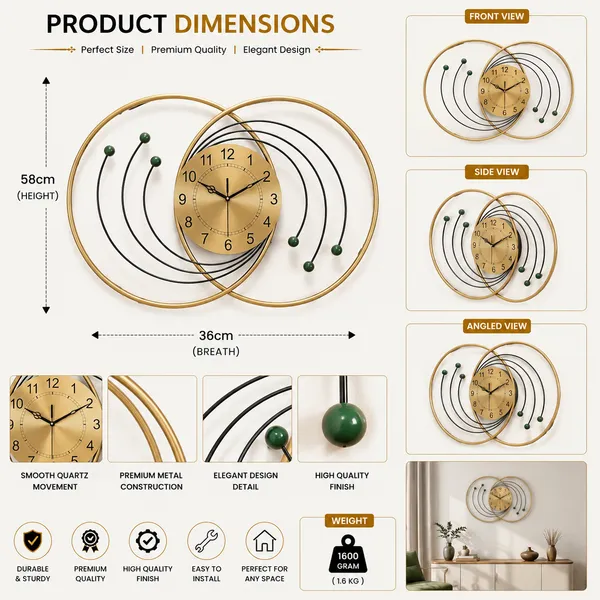 Golden_Iron_Metal_Premium_Home_Decor_For_Wall_Clock