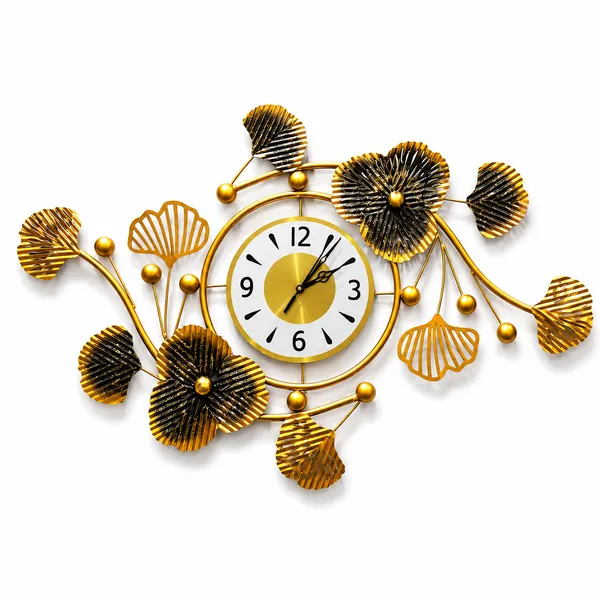 Luxury_Black_And_Gold_Floral_Metal_Wall_Clock_And_Modern_Designer_Decorative_Wall_Clock_For_Living_Room,_Bedroom_And_Office