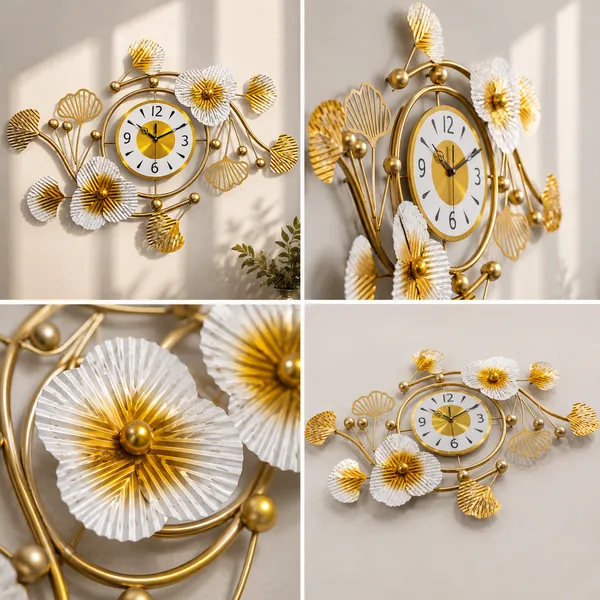 Luxury_Gold_And_White_Floral_Metal_Wall_Clock_For_Living_Room_And_Premium_Iron_Decorative_Analog_Quartz_Wall_Clock_And_Modern_Wall_Hanging_Home_Décor_And_27_X_21_Cm_And_1600_G