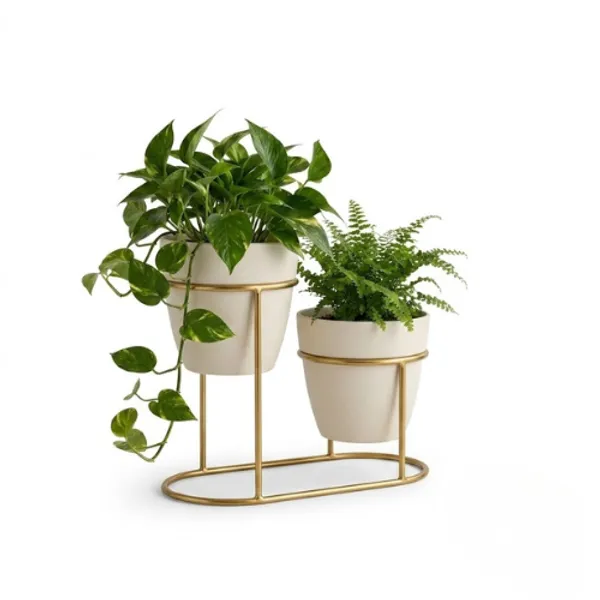 Golden_Iron_Metal_Premium_Tabletop_Decoration_For_Table_Planter