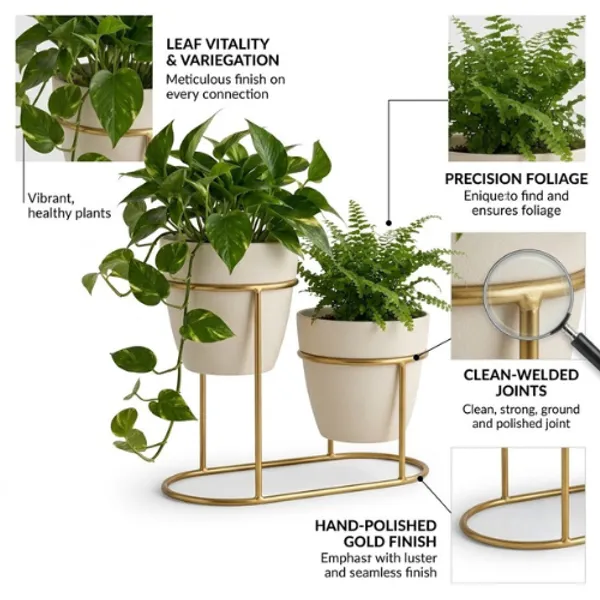 Golden_Iron_Metal_Premium_Tabletop_Decoration_For_Table_Planter