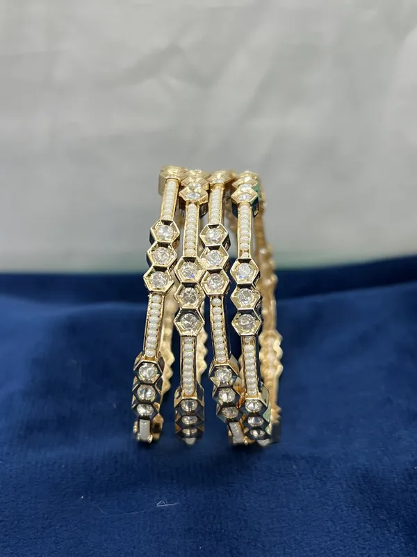 Gold_Plated_Diamond_Studded_Bangle_Set_for_Women