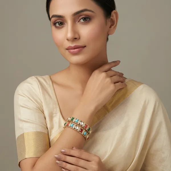 Gold_Plated_Multi_Stone_Embellished_Designer_Bangles_Set_of_2